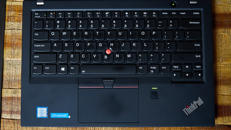 Nice large keyboard, but a couple of keys are placed in irritating places.